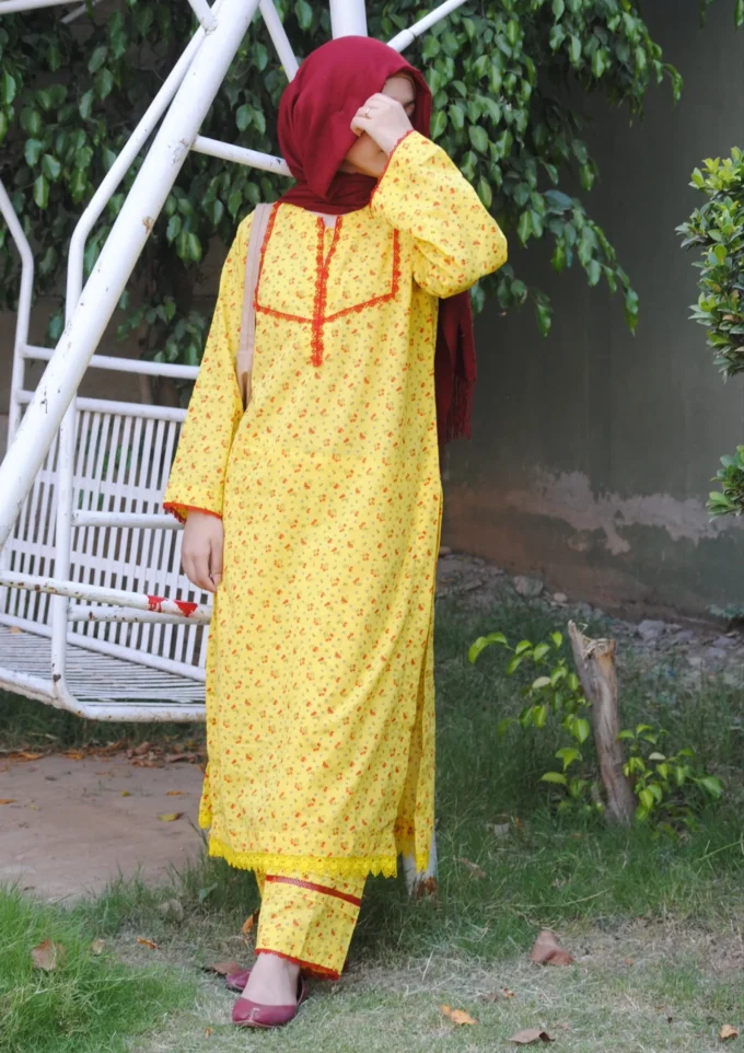 Yellow Red by Kaneez
