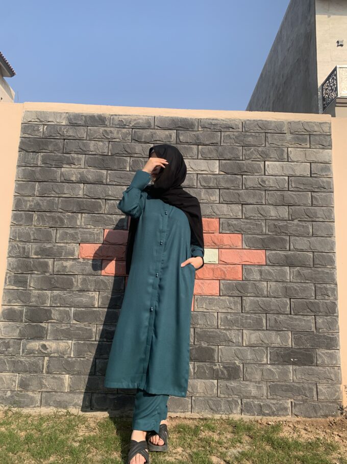 Sea Green Solid by Raheela