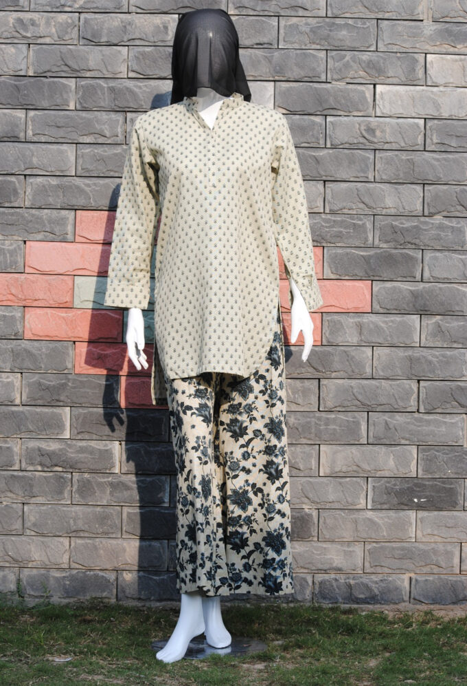 Grey Khaddar by Farah