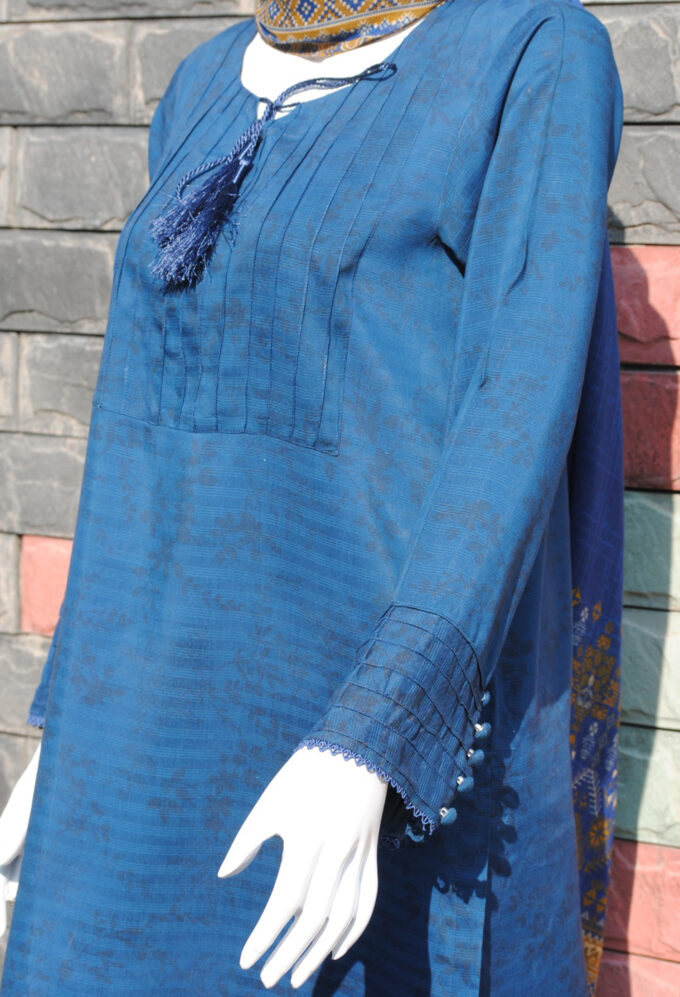 Blue Viscose by Sana