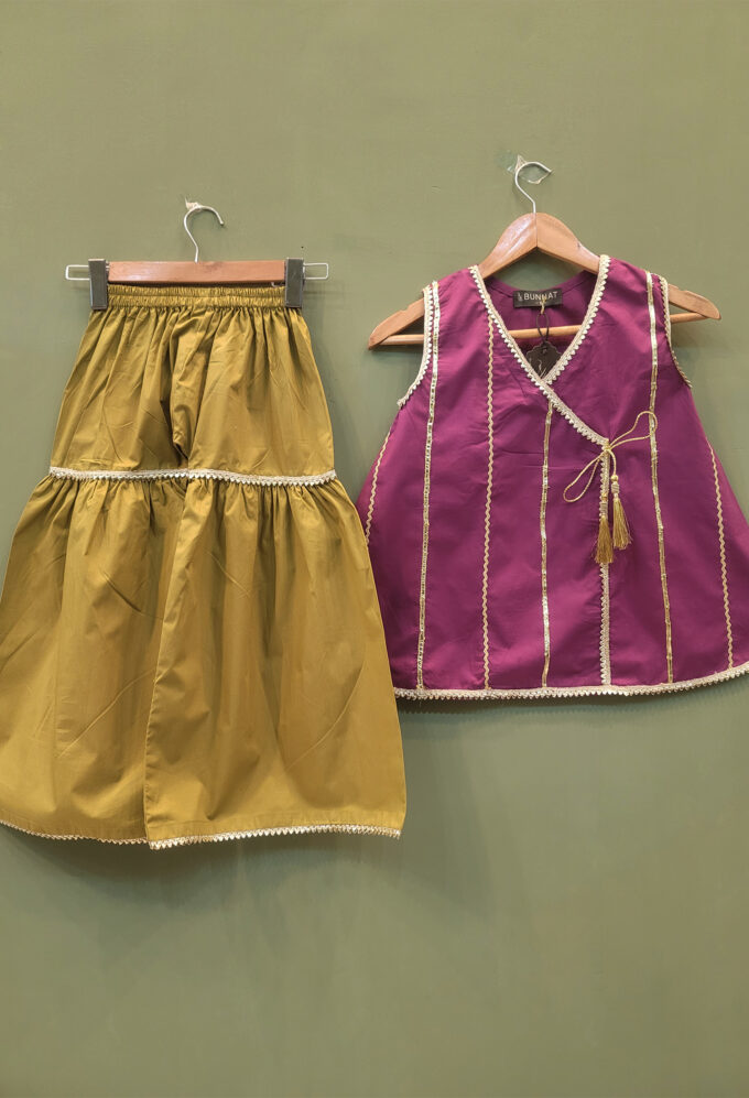 Purple & green Children