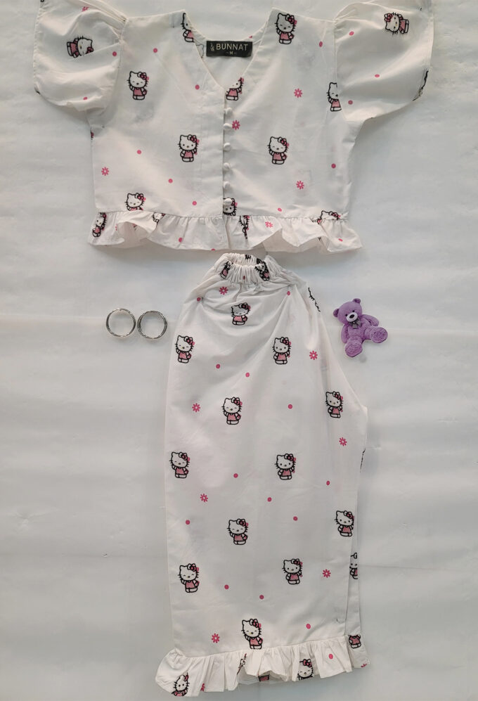 White Hello Kitty Kids