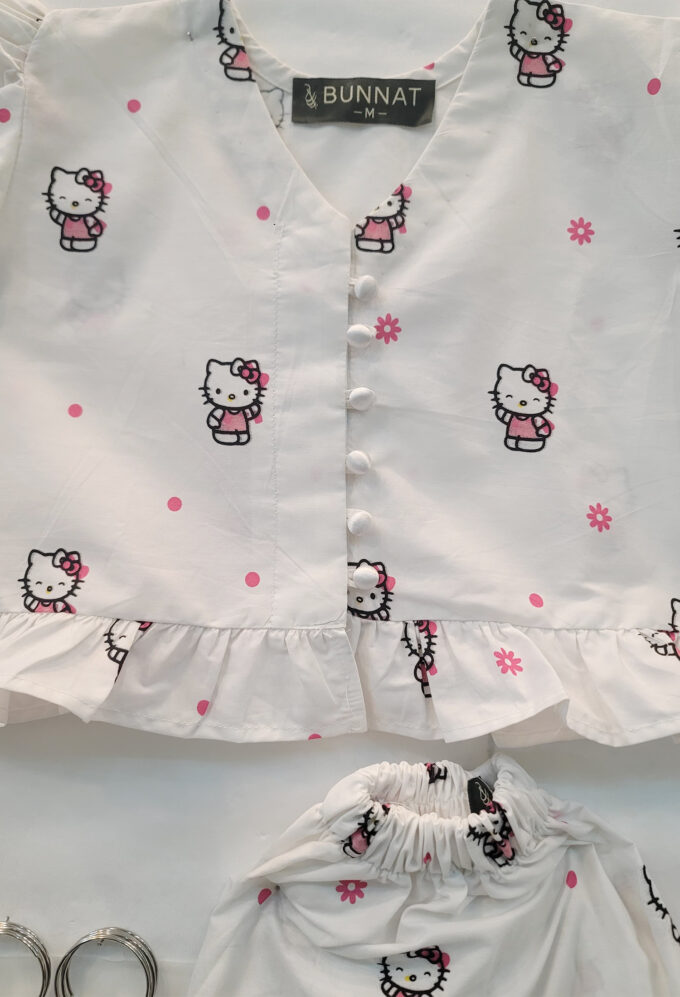 White Hello Kitty Kids